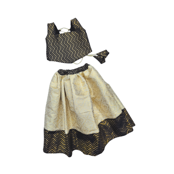 The Golden Chevron Banarasi Ensemble The Golden Chevron Banarasi Ensemble