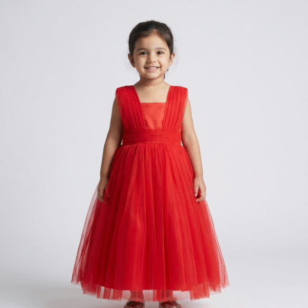 Little Miss Radiant Red Dress