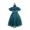 Emerald Royal Tulle Princess Gown