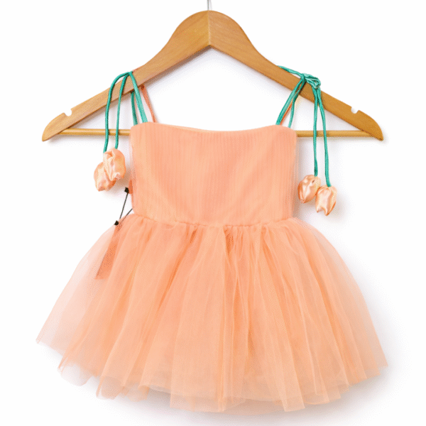 The Peachy Blossom Tulip Tutu Frock