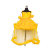 Golden Sunflower Petal Tutu Frock